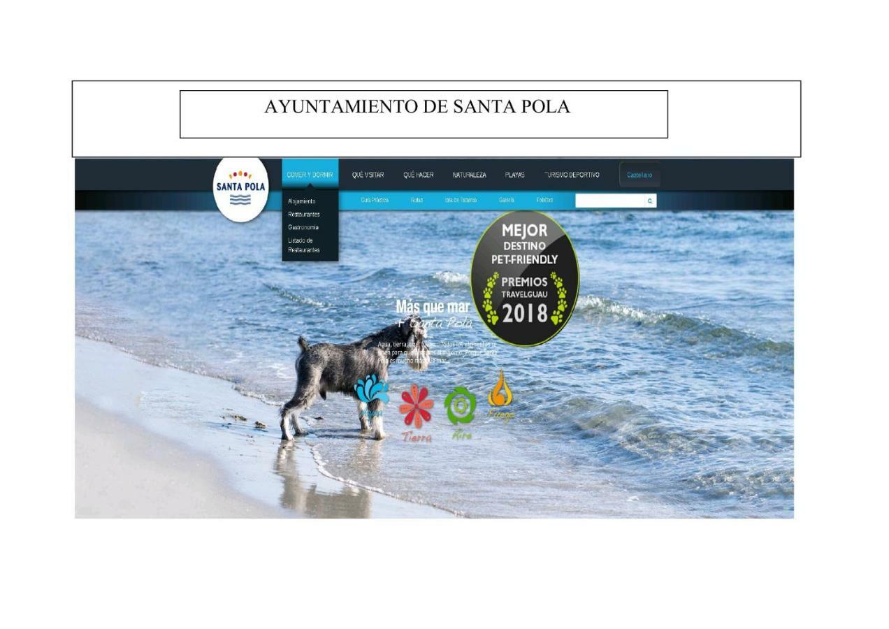 Playa 500M Y Centro Pueblo 600M, Piscina, 4 Clim, 2 Parkings Lejlighed Santa Pola Eksteriør billede